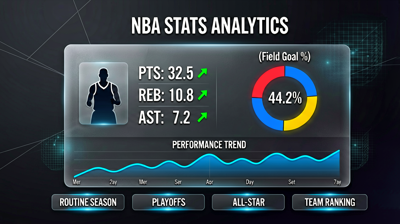 新球体育NBA比分数据与球员统计看板